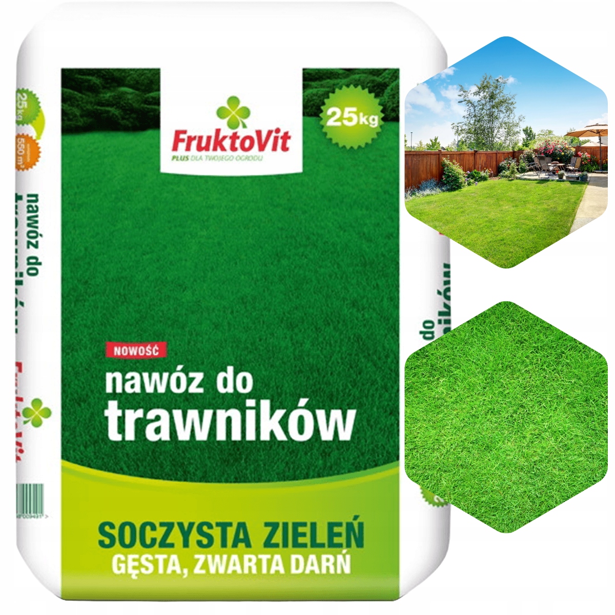 Fruktovit viaczložkové hnojivo granulát 25 kg 25 l